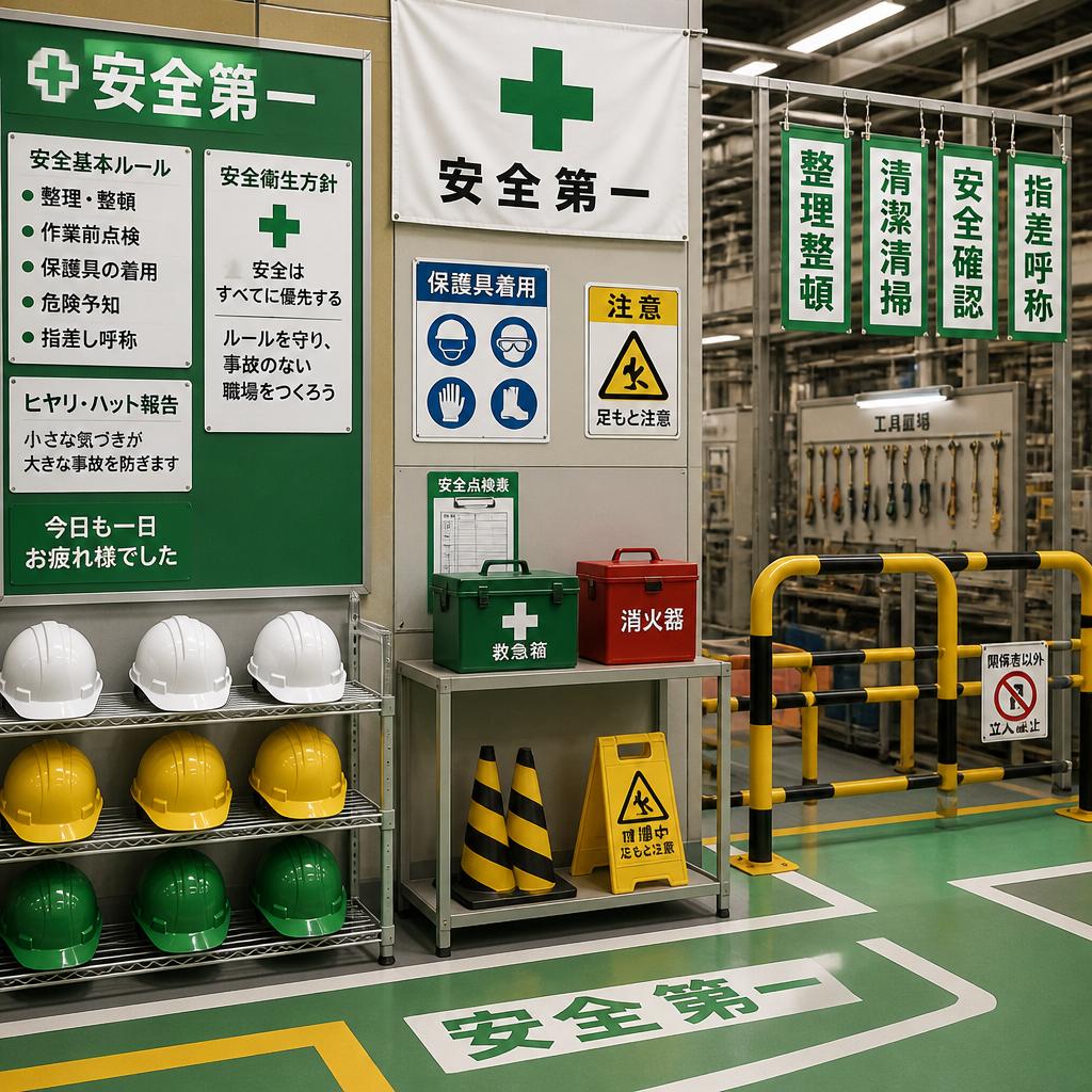 安全第一の作業環境